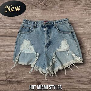 NWT Hot Miami Styles Jean Shorts
